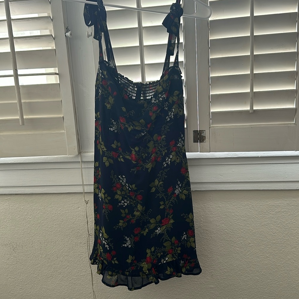 Reformation Floral Mini Dress